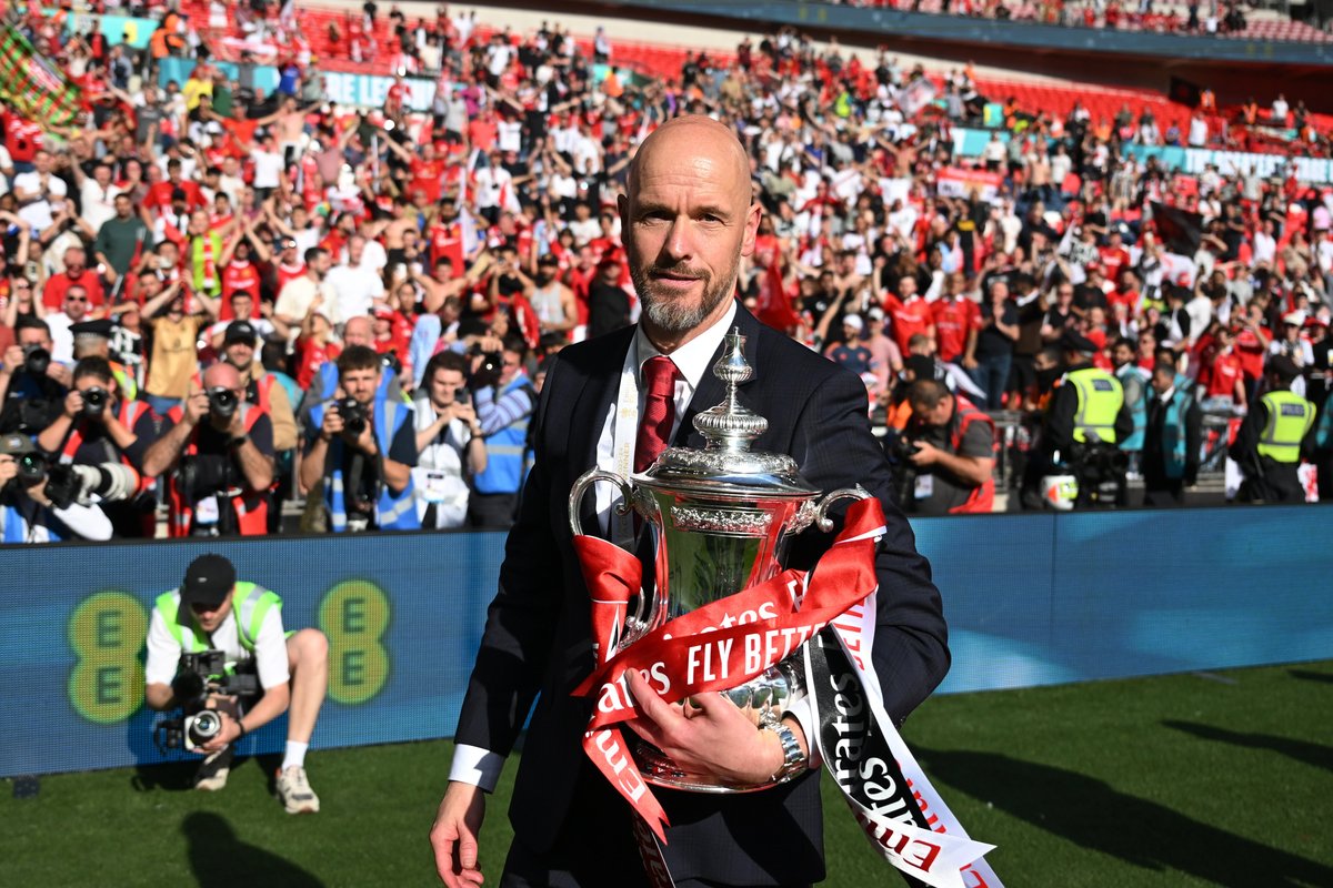 "Bald is Best" - Man Utd fans celebrate as decision is made on Erik Ten Hag's future