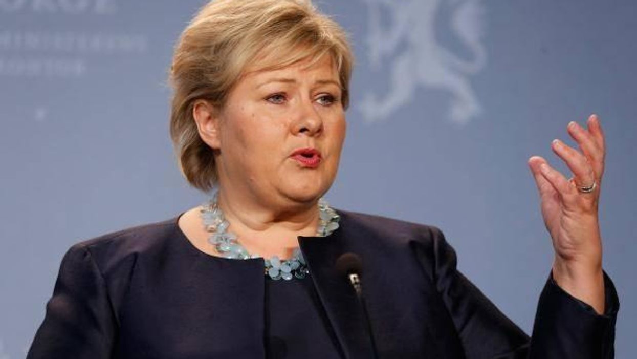 Erna Solberg, Norway's prime minister