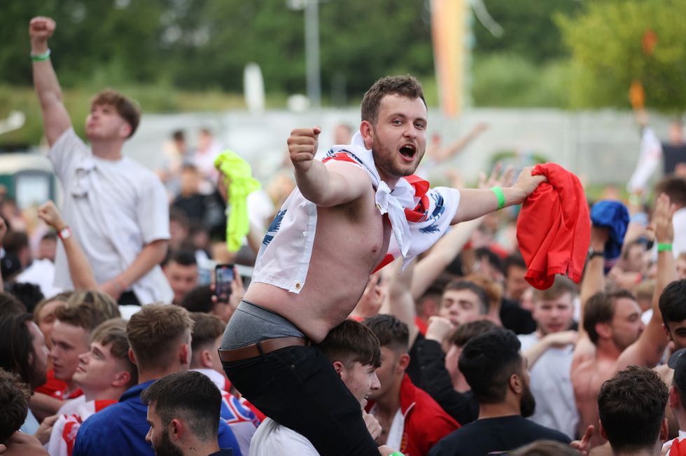Euro 2020 - Fans gather for England v Germany