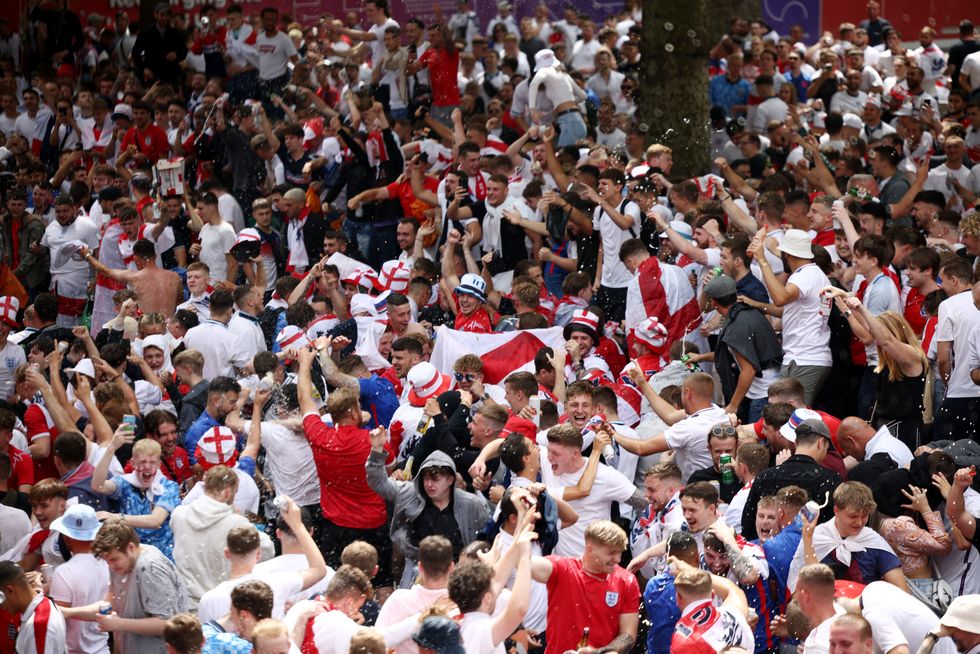 Euro 2020 - Fans gather for Italy v England