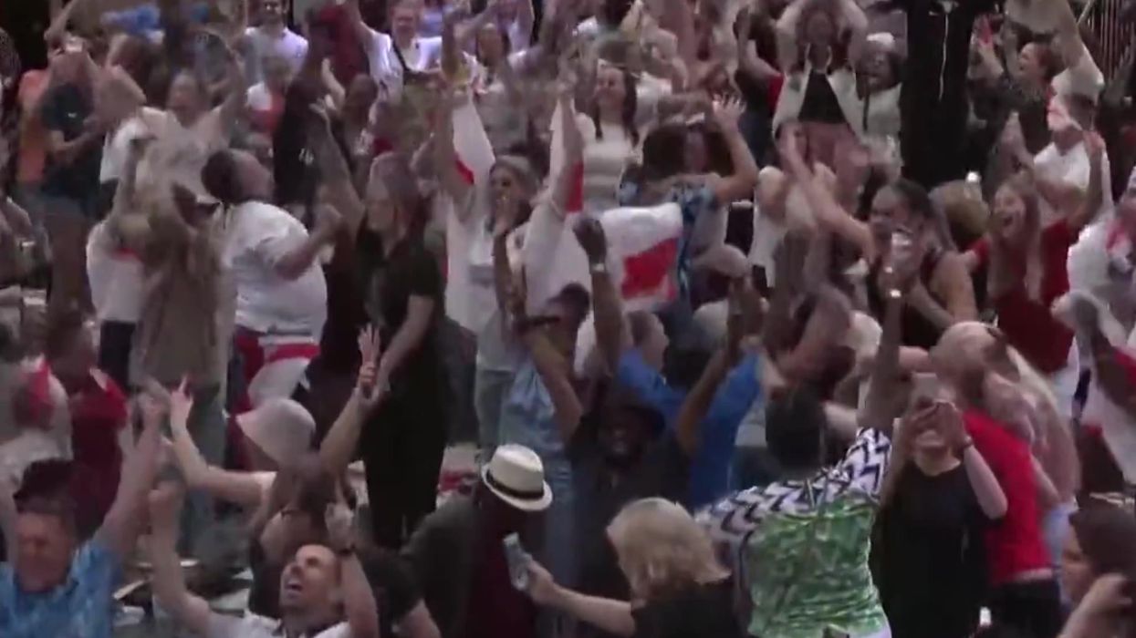 Jill Scott becomes viral sensation after cameras catch her yelling "f**k off" during Euros final