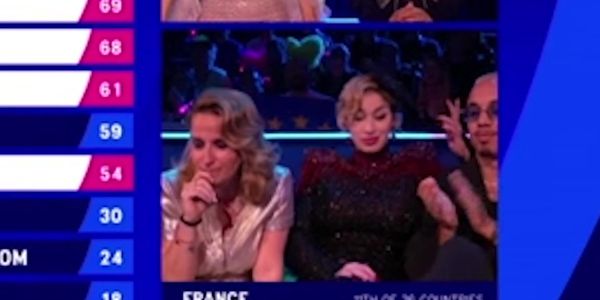 L’entrée de la France à l’Eurovision a refusé d’avoir donné le majeur après avoir reçu le résultat final