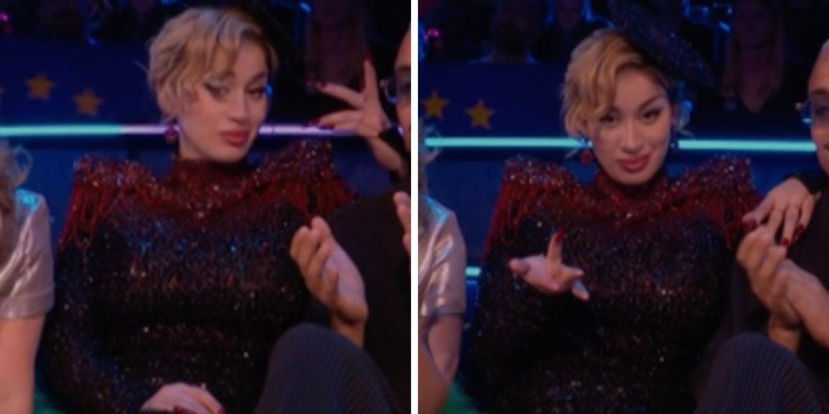 France's Eurovision entry denies giving the middle finger after ...