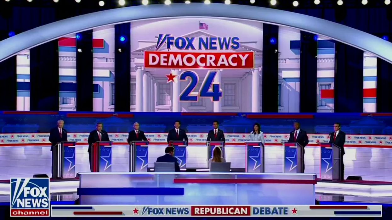 Alarming moment every Republican candidate fails to say they believe in climate change