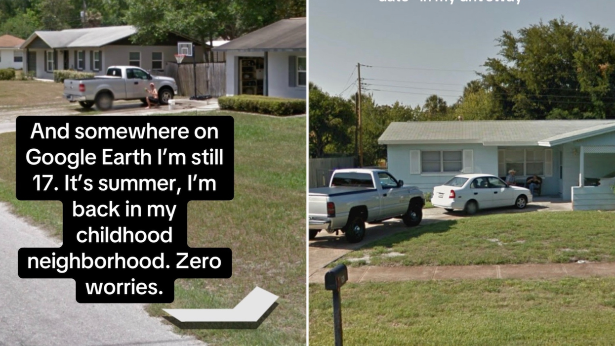 Everyone's feeling nostalgic with the latest Google Earth TikTok trend