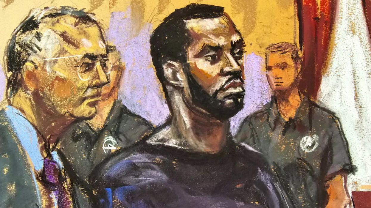 Diddy supporters criticised for pouring baby oil over themselves following verdict