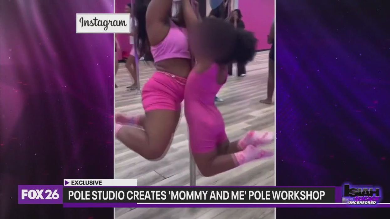 Mommy and me' pole dancing classes fiercely divide opinion