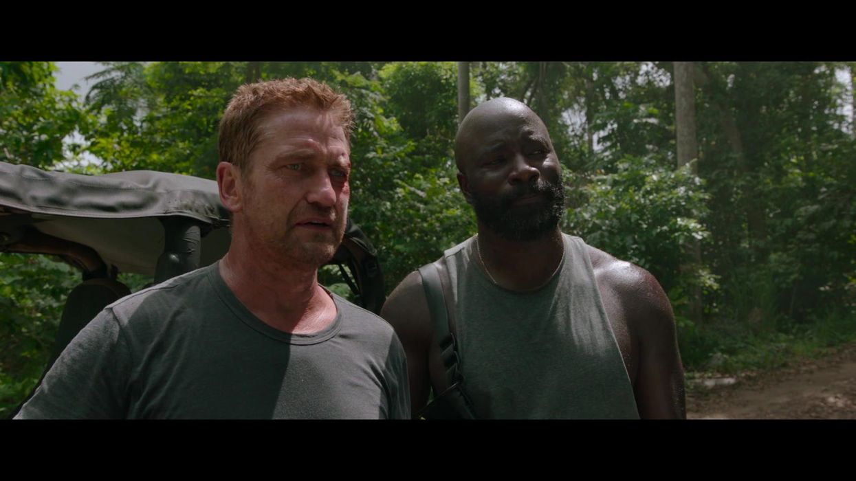 Exclusive look: Gerard Butler forced to save hostages following crash in new film 'Plane'