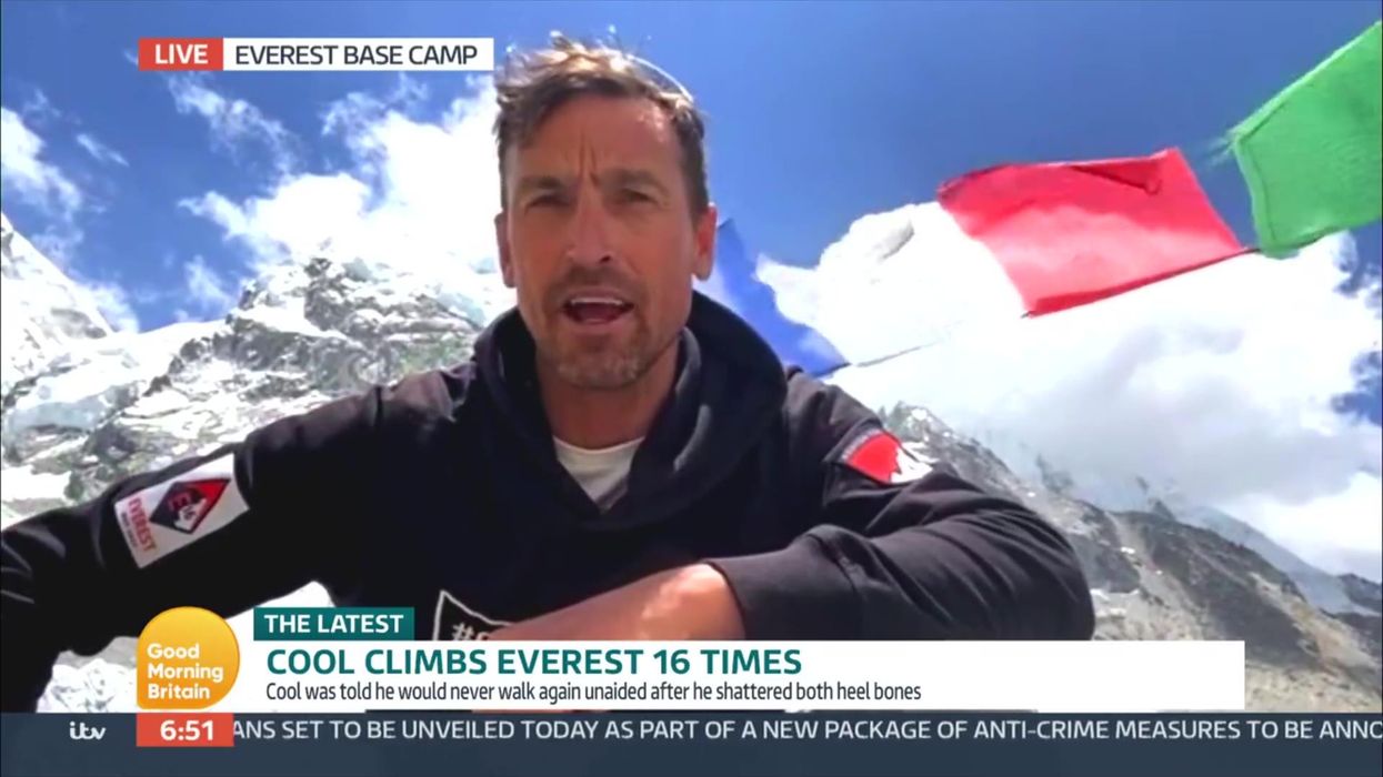 Explorer told he'd never walk again climbs Everest for the 16th time