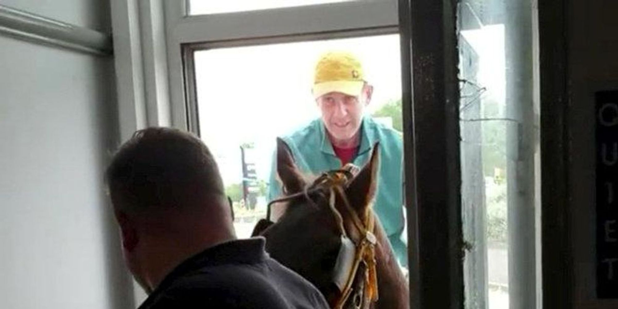 Man knocked off horse as he rode into a pub to celebrate the Jubilee ...