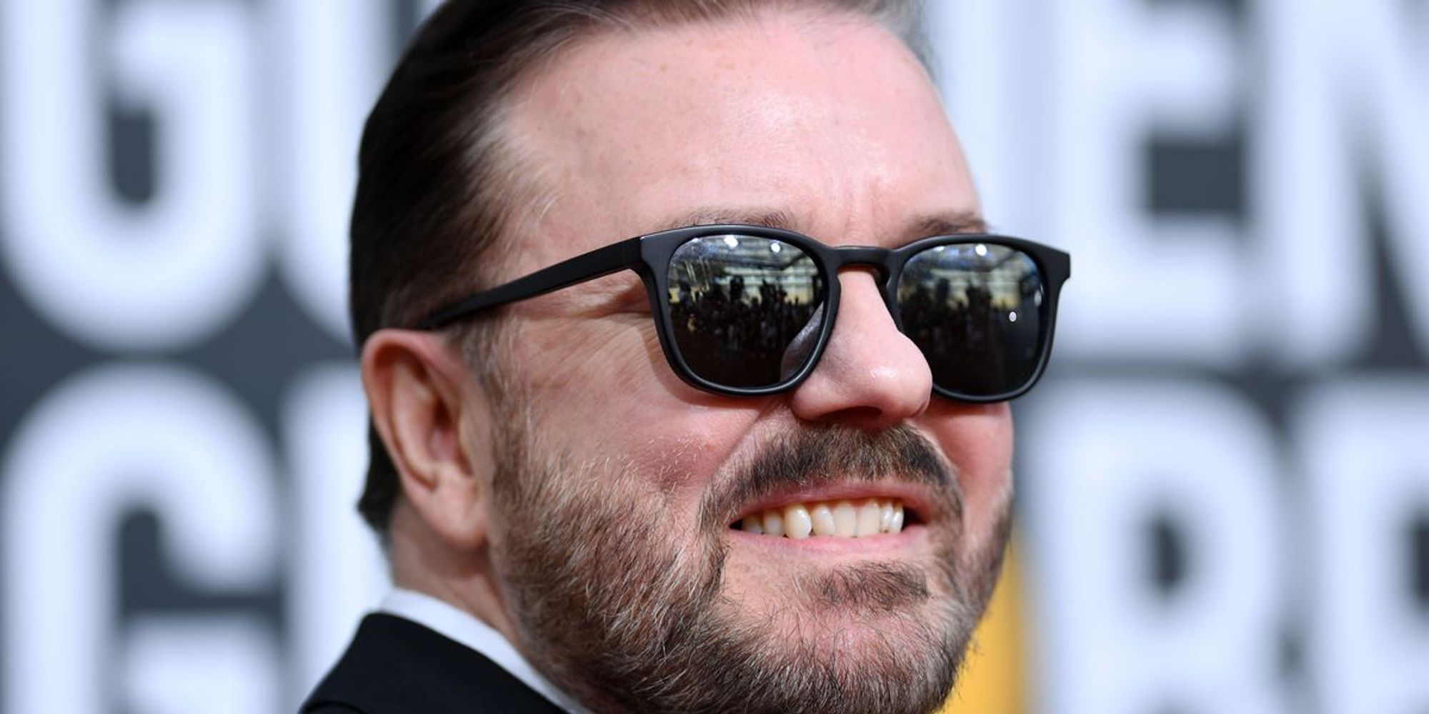 People are getting bored of Ricky Gervais telling everyone that he is