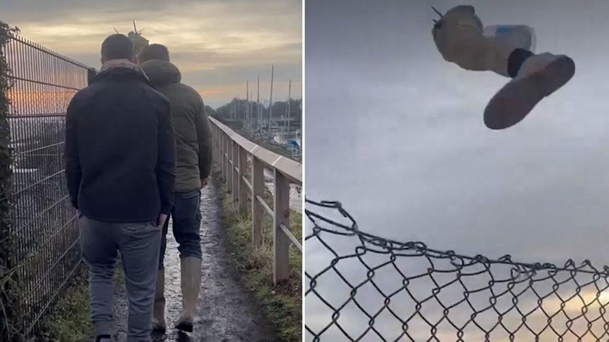 Sailor's prosthetic leg thrown into sea to fulfil dying wish - but it didn't go to plan