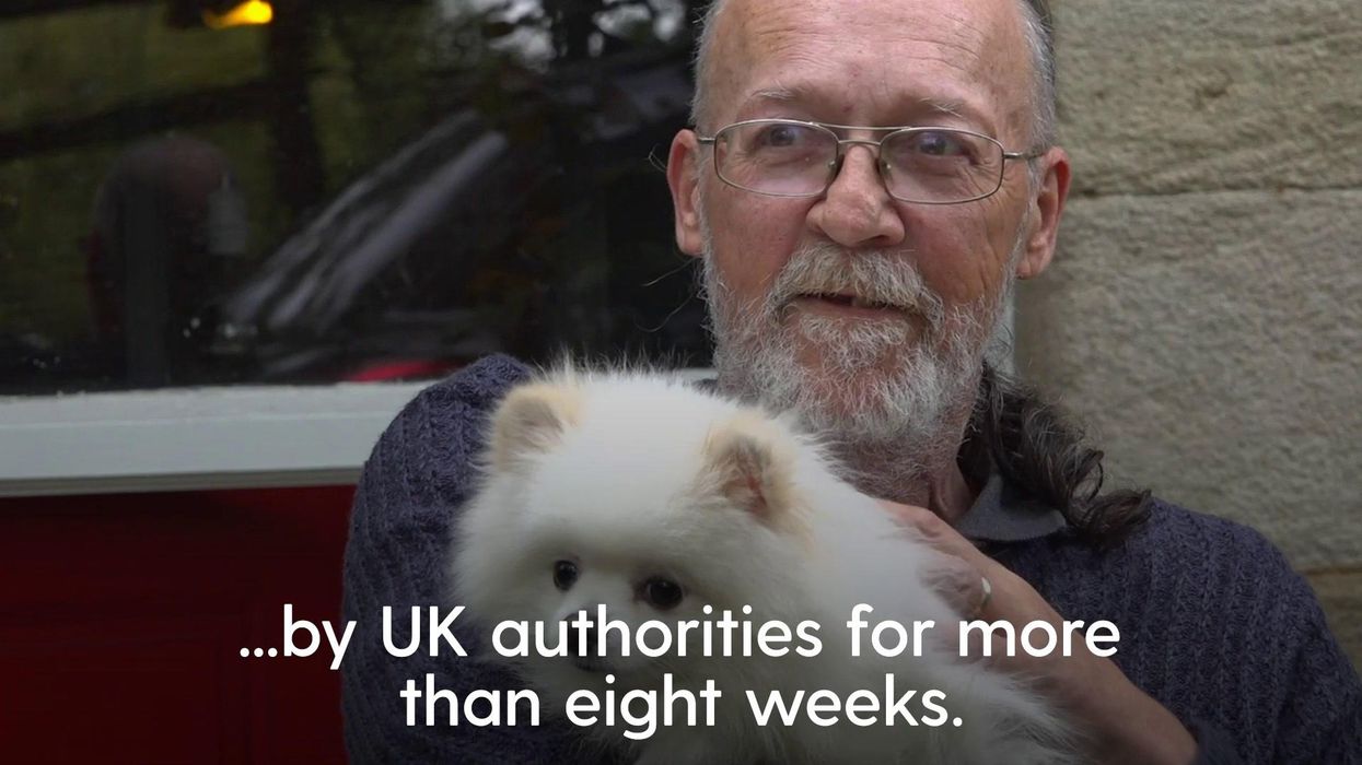 Family who fled war in Ukraine reunited with beloved dog