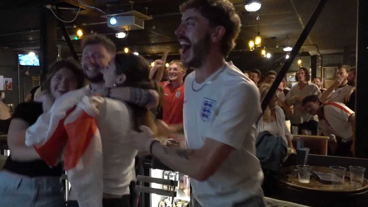 Who will England play in their World Cup quarter-finals match?