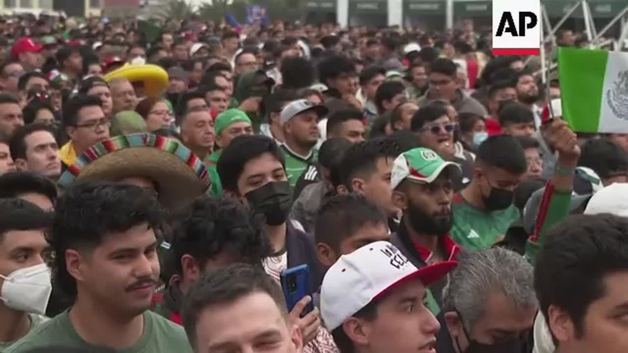 Mexico fans caught using binoculars to smuggle alcohol into World Cup games