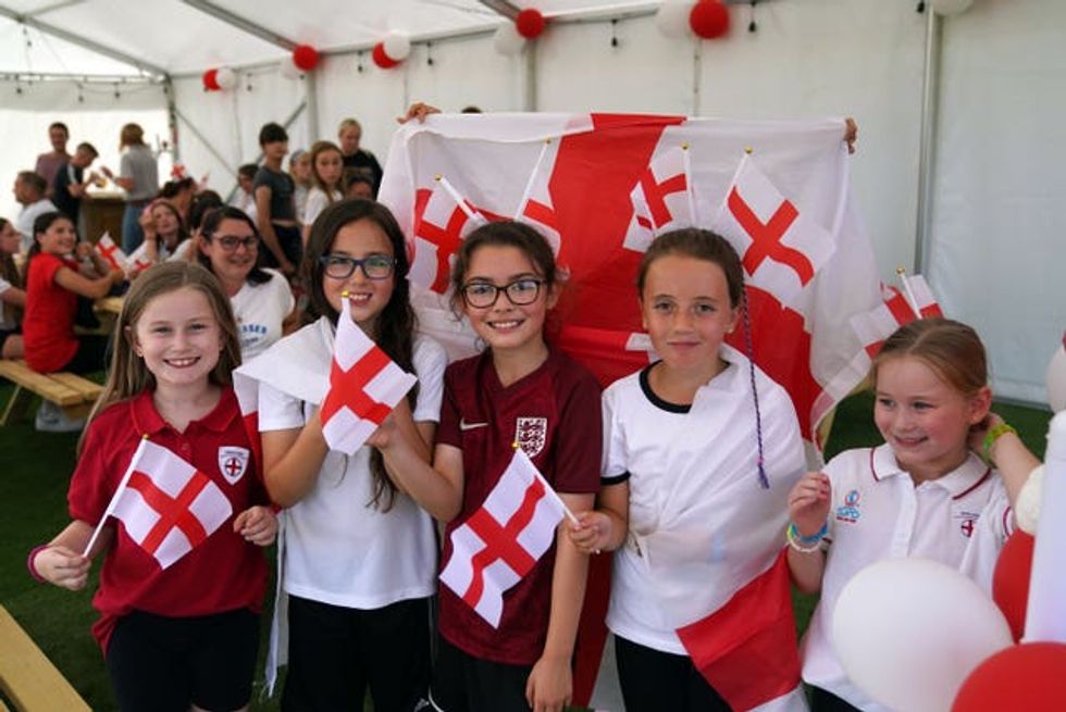 Fans watch England v Germany \u2013 UEFA Women\u2019s Euro 2022 \u2013 Final