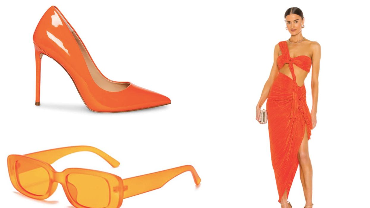 Fashion's latest It color is orange; here's how to wear it