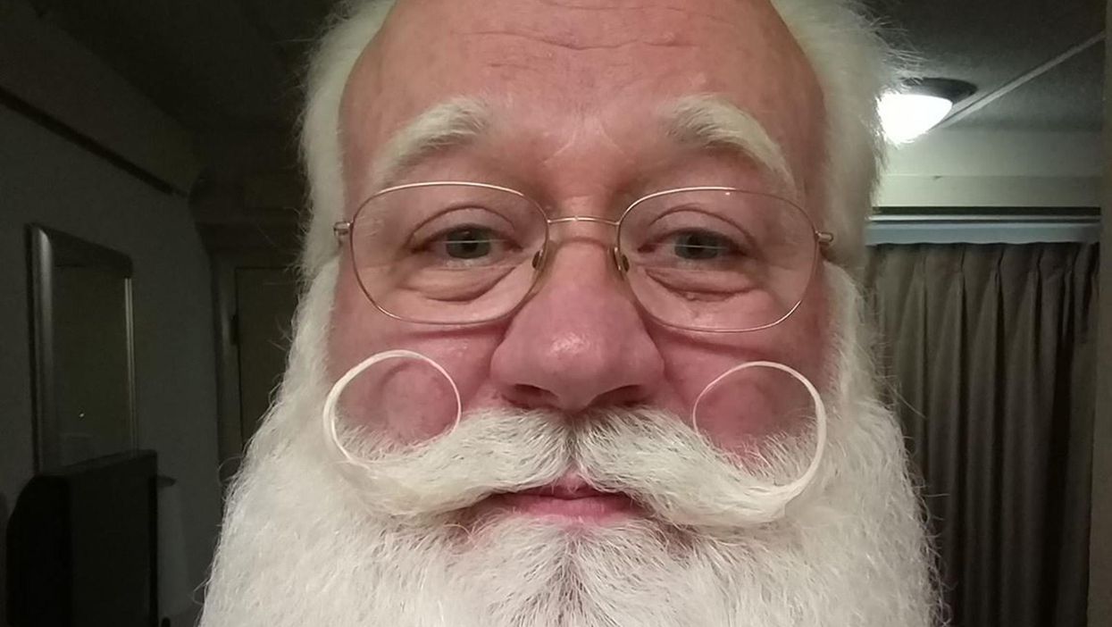 Father Christmas actor Eric Schmitt-Matzen