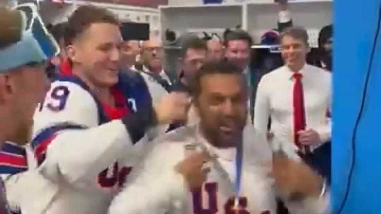 Trump accused of reducing women's ice hockey team to 'misogynistic punch line' in call to men's team