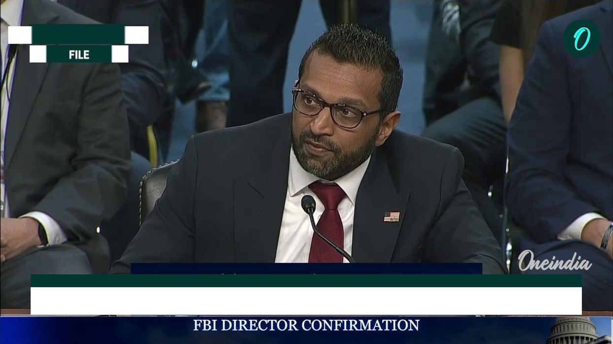 FBI director Kash Patel spotted wearing tie of famous English football club