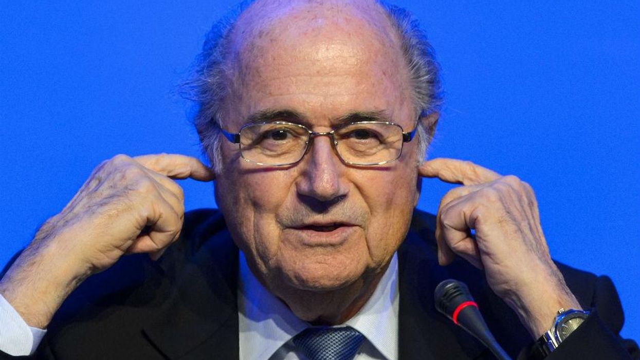 Fifa president Sepp Blatter