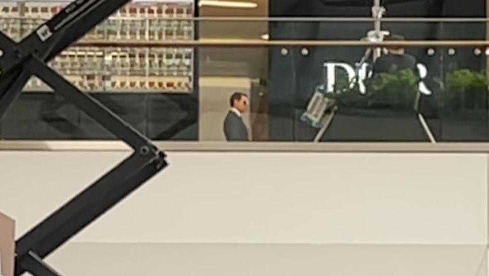 Film crews in Grand Central (Phil Barnett/PA)