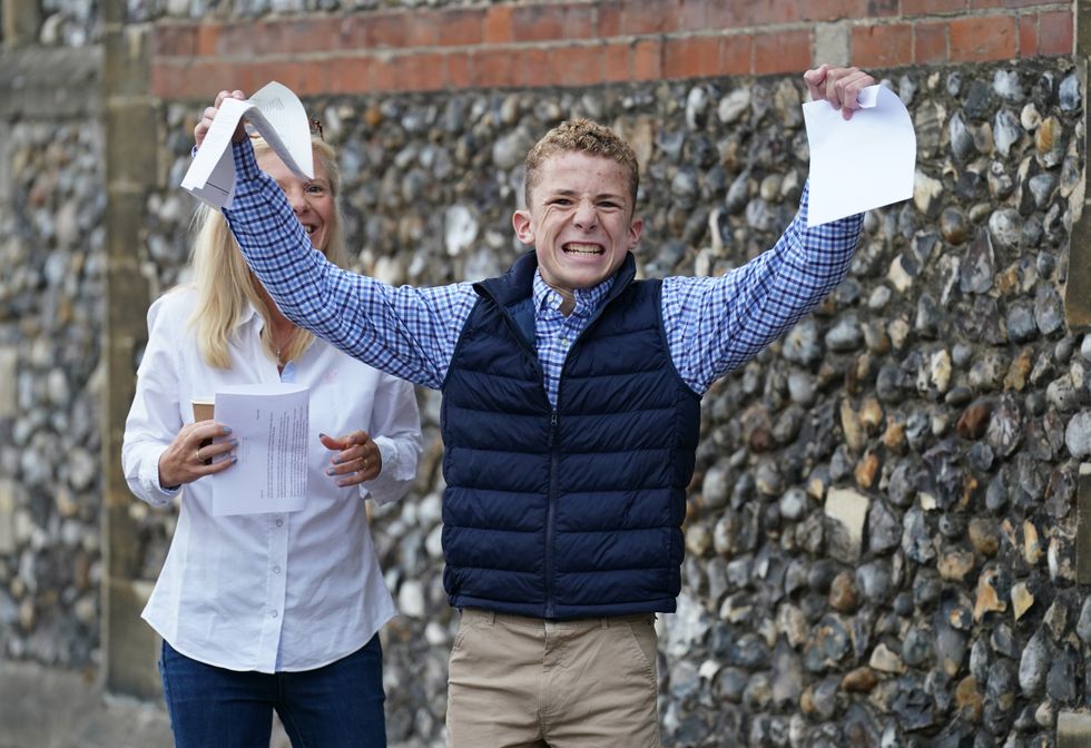 In Pictures: Youngsters celebrate GCSE results