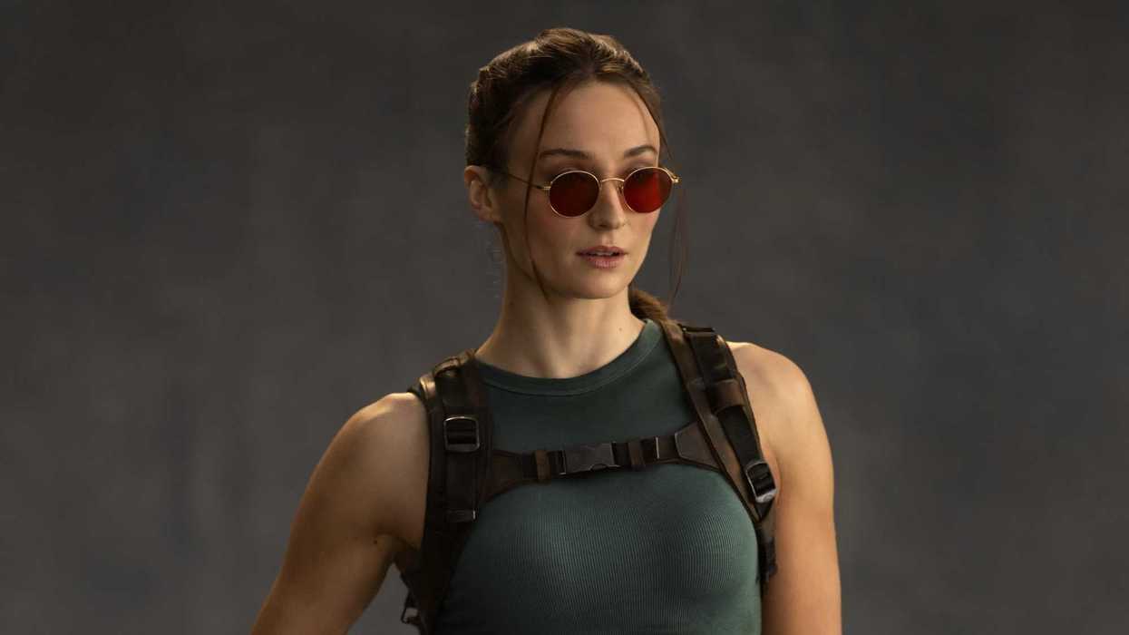 First look at Sophie Turner as Lara Croft breaks the internet