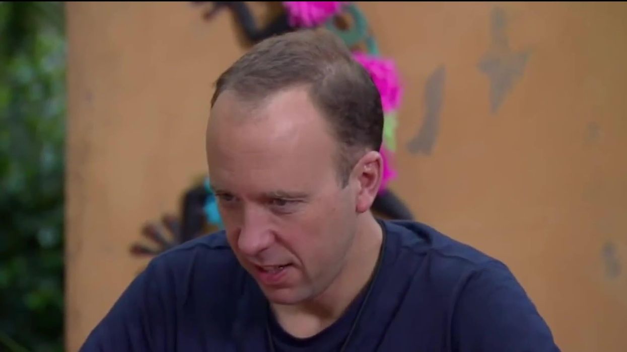 Matt Hancock just ate a penis, a vagina and an anus on TV