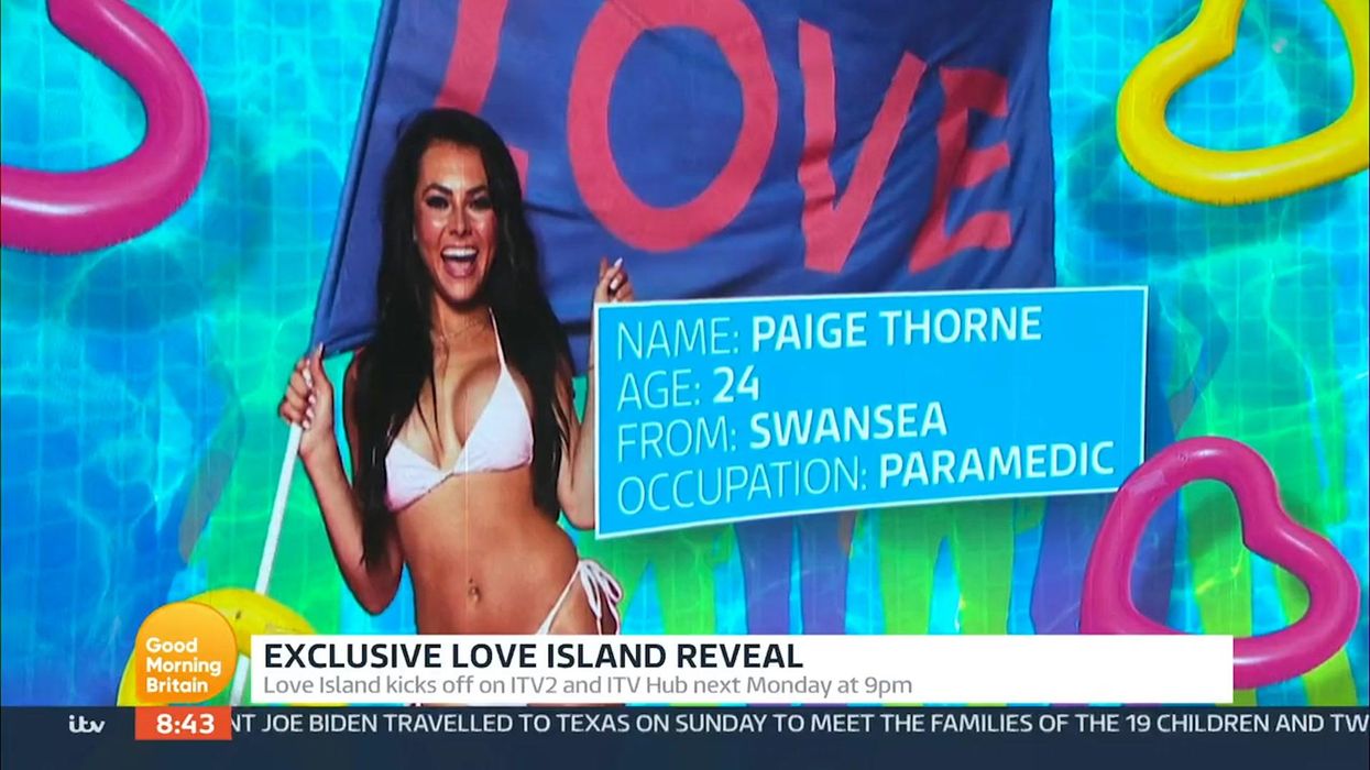 First Love Island contestant announced - and she's a paramedic
