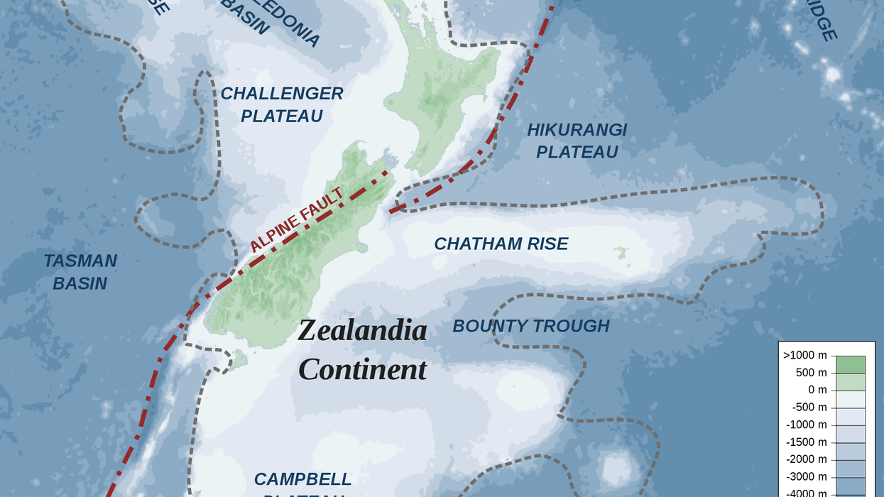 First map of Earth's lost continent has been published