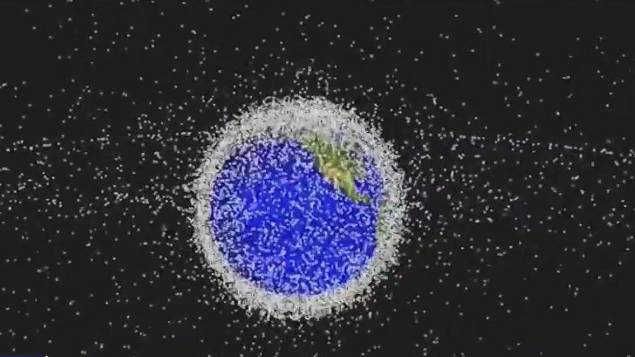 The Earth is being polluted by space junk, scientists discover