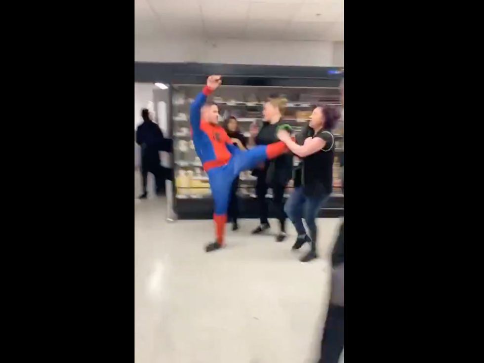 <p>Five people have been arrested in relation to the incident </p>