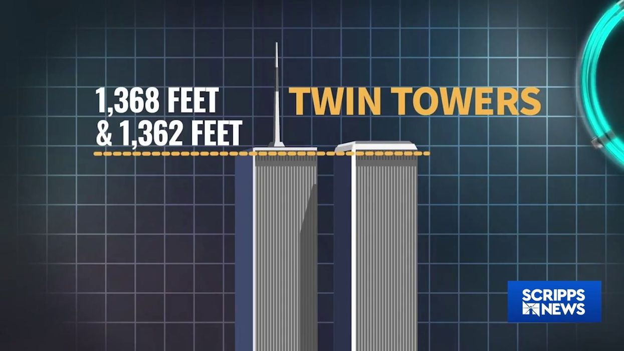 Man who saw 9/11 from space recounts attack in moving video