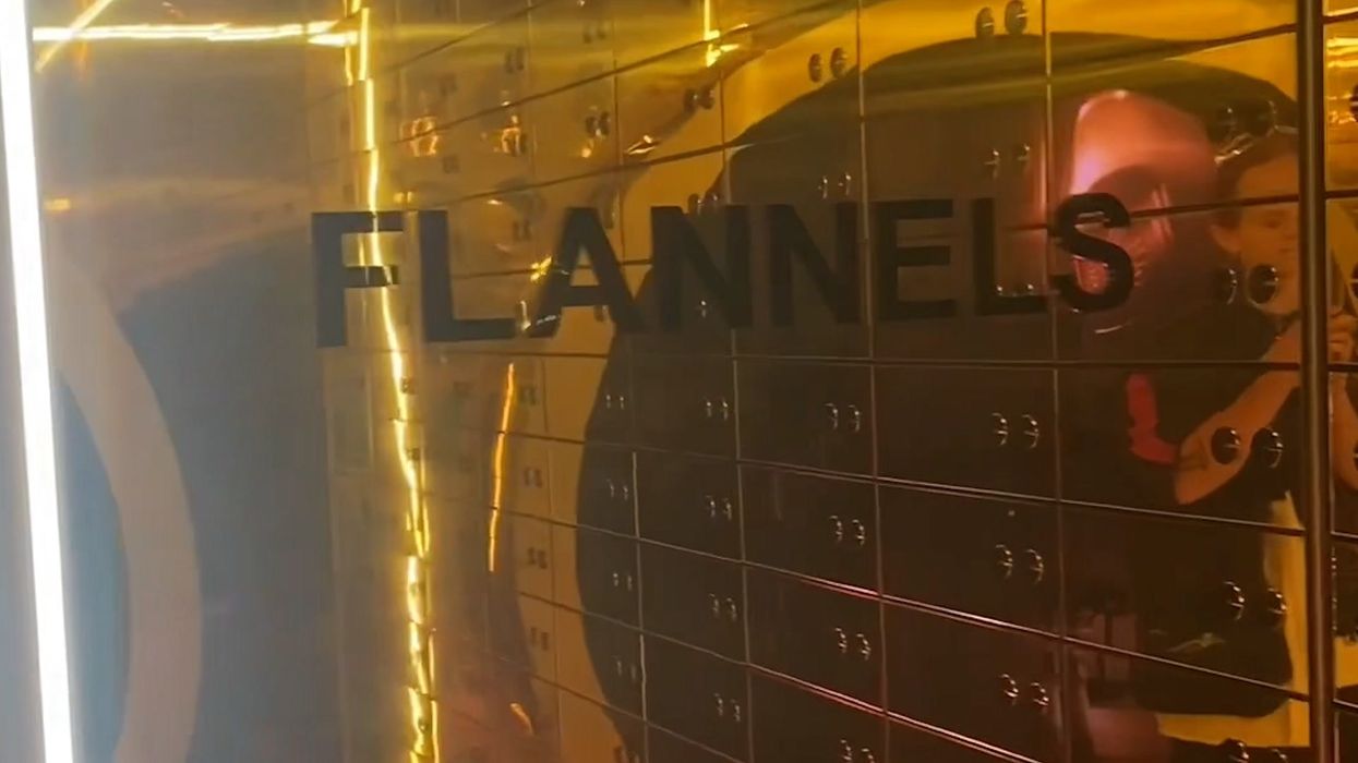 A mysterious immersive gold vault has appeared in central London