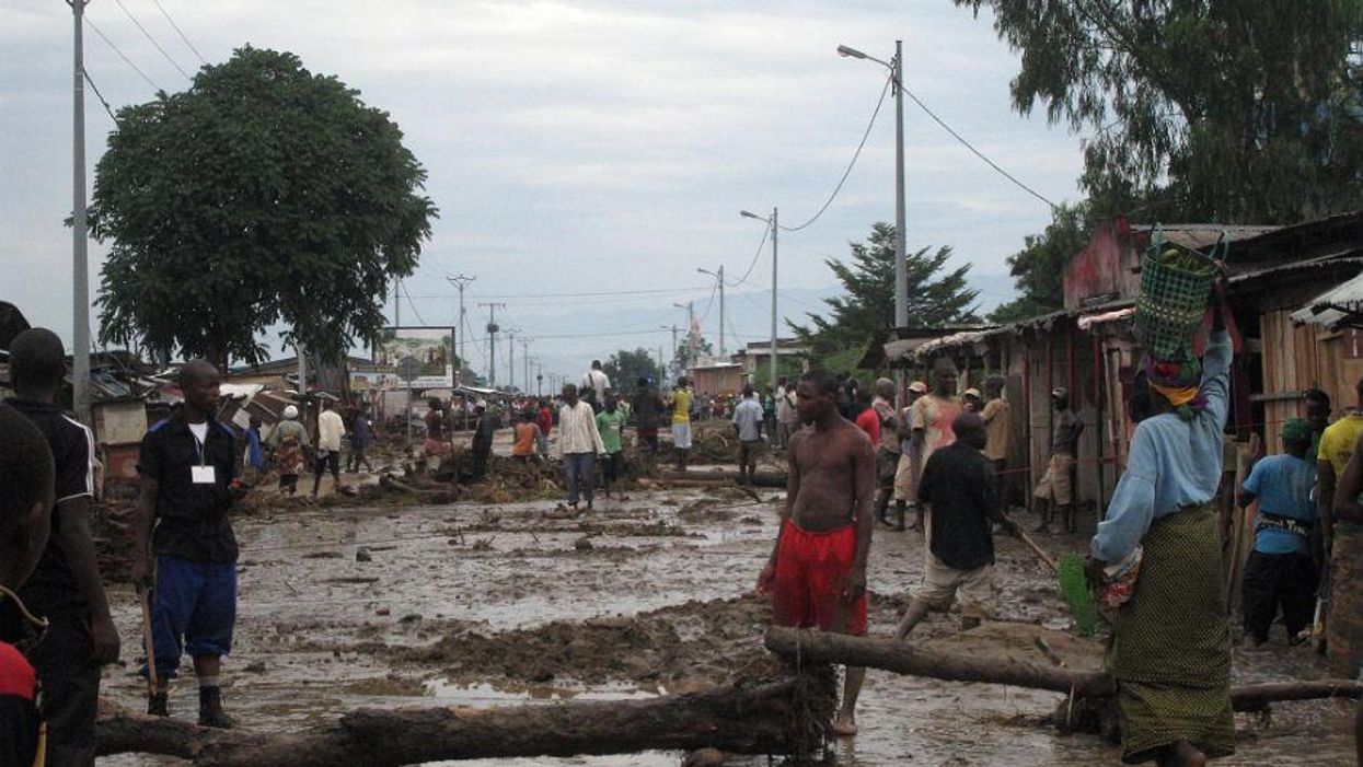 Flooding in Burundi's capital city, Bujumbura