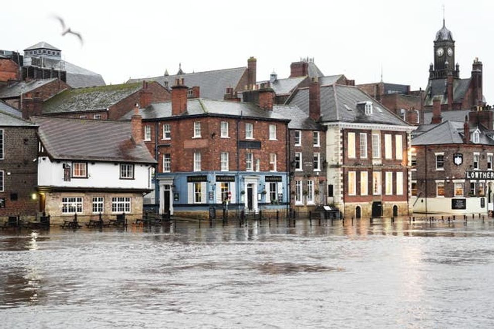Flooding in York