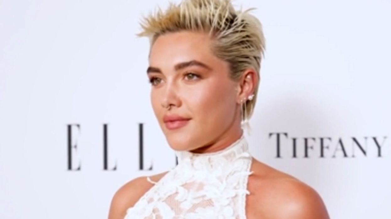 What was the object that hit Florence Pugh in the face at Comic Con?