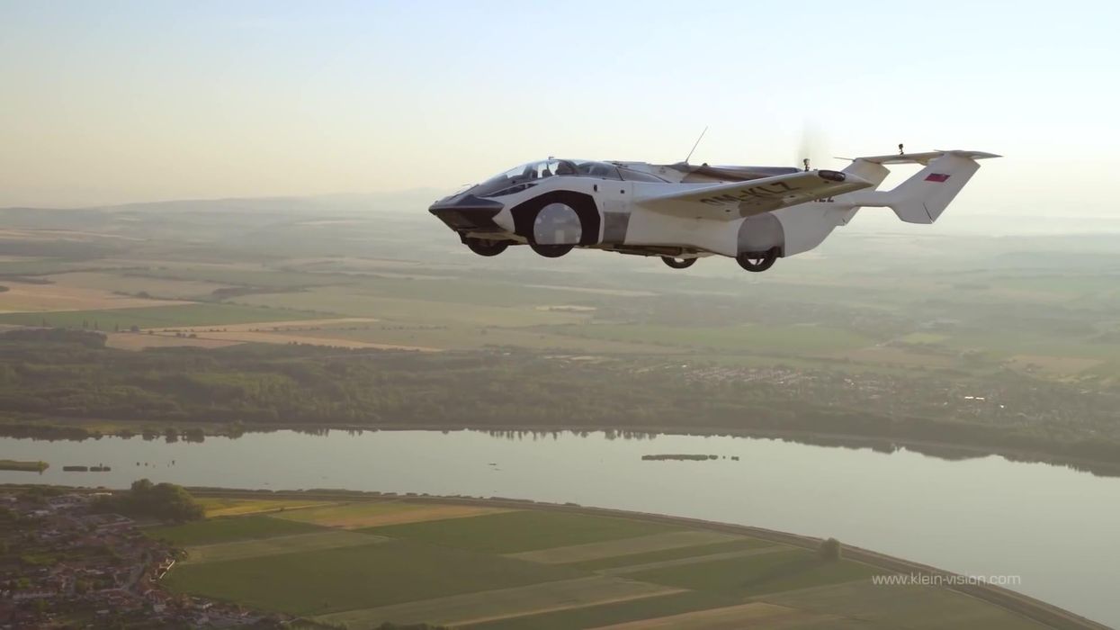 Flying car completes first ever inter-city flight