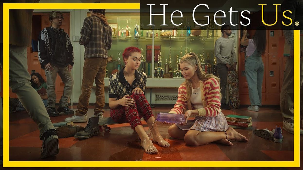 Jesus feet washing commercial freaks Super Bowl viewers out