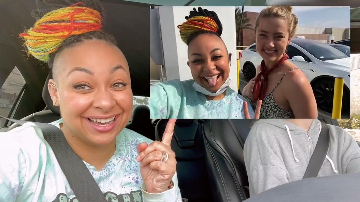 Raven-Symoné mocks Amber Heard after they park next to each other in resurfaced clip