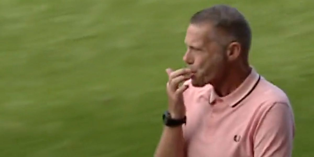 Referee Fall Football fan called up from crowd to referee Portsmouth match after ...