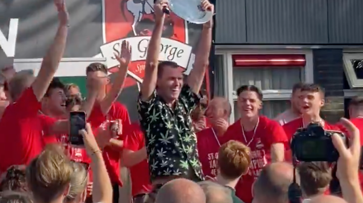 Football referee banned after celebrating title with team he officiated