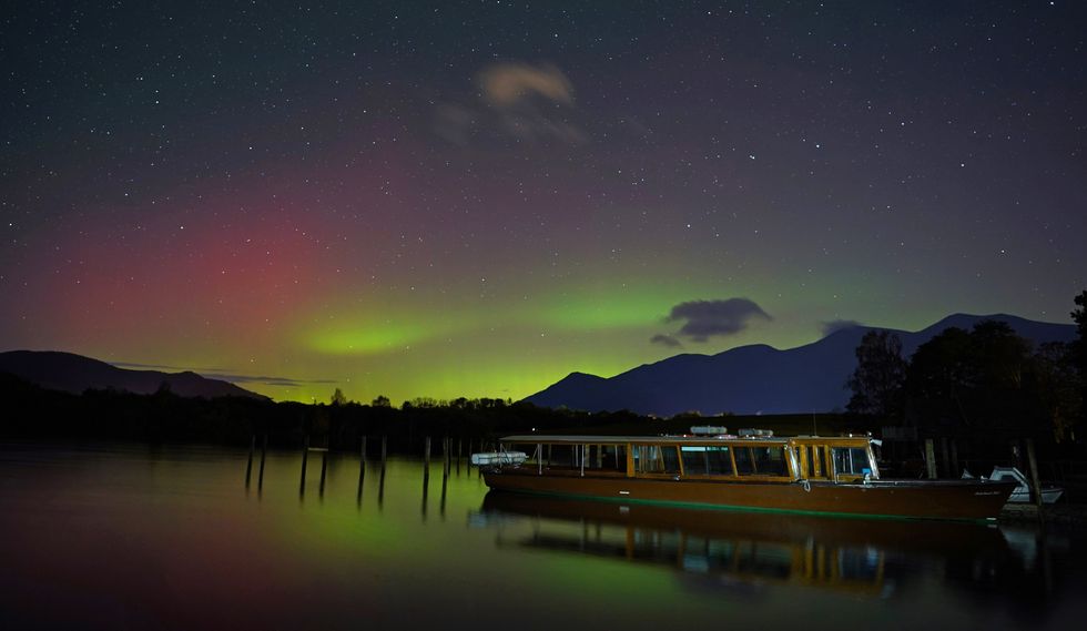 Forecasters have said a repeat of the spectacular display is possible (Owen Humphreys/PA)