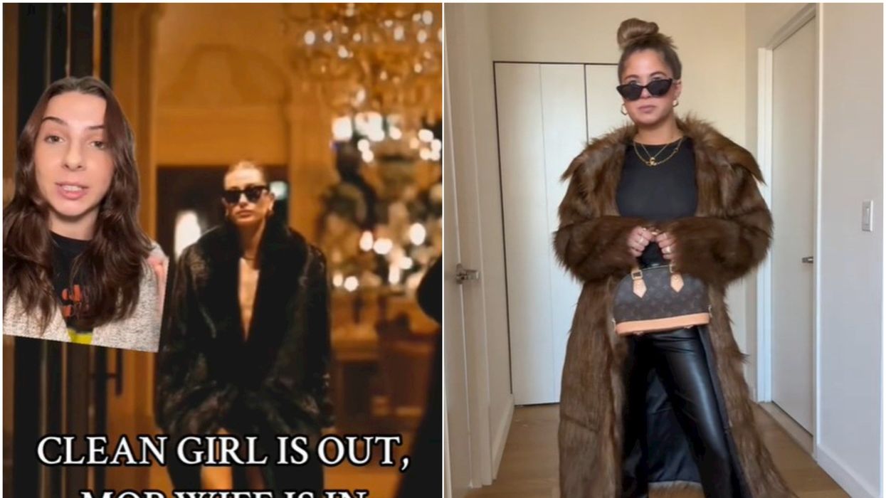 Forget the clean girl trend, the mob wife aesthetic is taking over TikTok