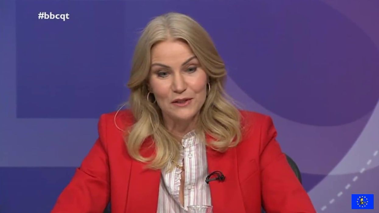 Former Danish PM calls out Tory minister for saying the 'UK is leading the world' against Russia