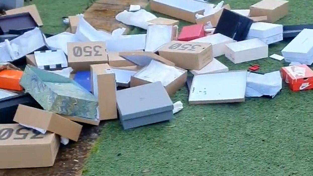 Former Premier League ace throws belongings of 'cheating' ex out window