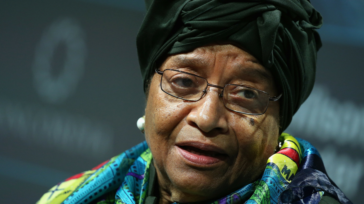 Former President of Liberia, Ellen Johnson Sirleaf. Picture: