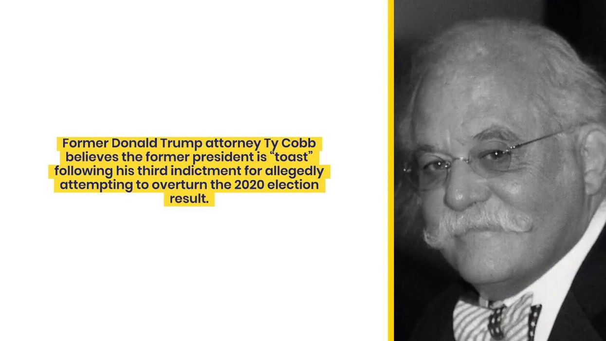 Trump's own lawyer admitted that he knew he lost the election