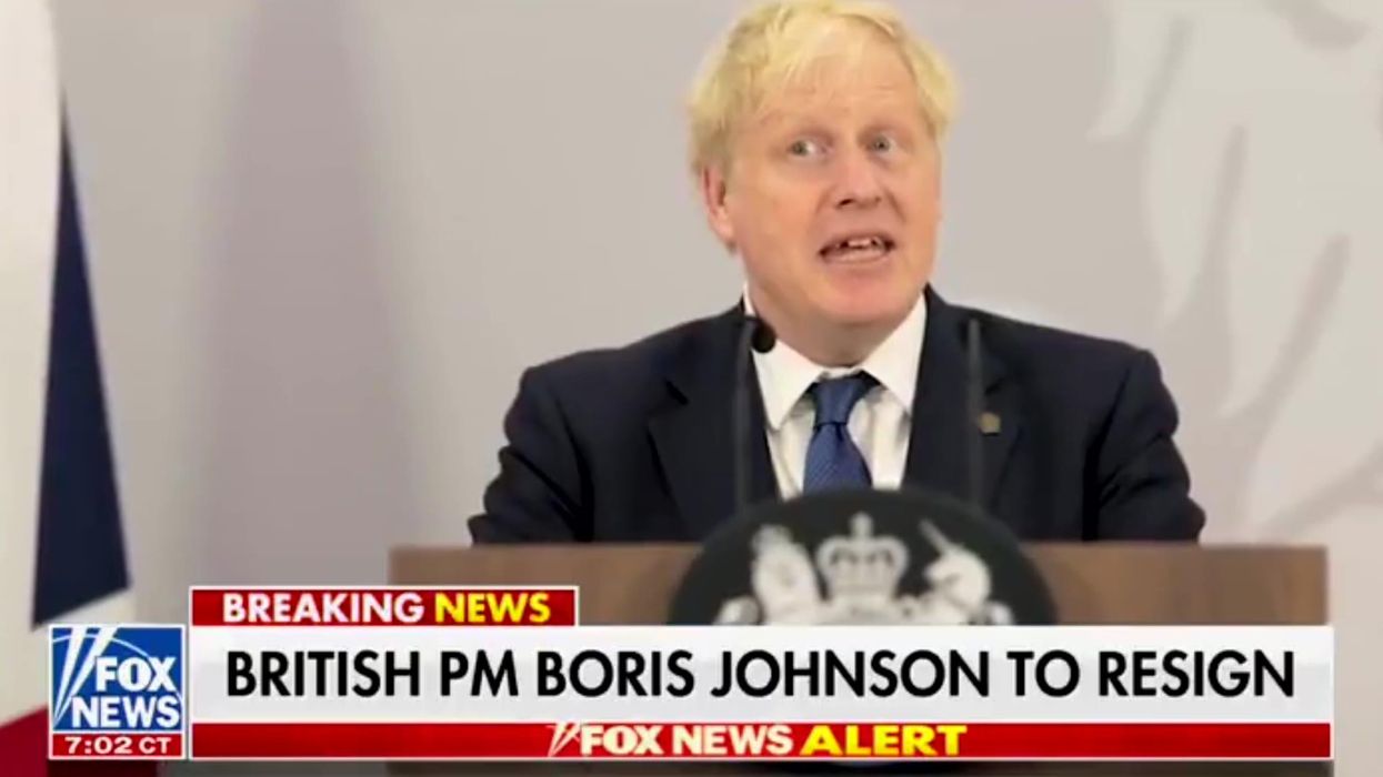 Fox News criticises Boris Johnson for refusing to leave office and creating chaos